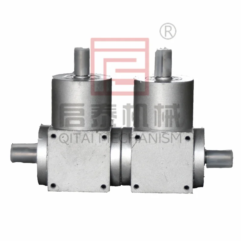 Durable And Quality  Three-way Right Angle Gearbox 1:1 For Transmission Satellite Dish Antennas