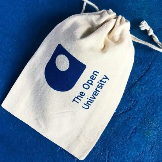 Wholesale funny design handmade cotton bag Hot sale cotton drawstring packaging bag bag cotton organic