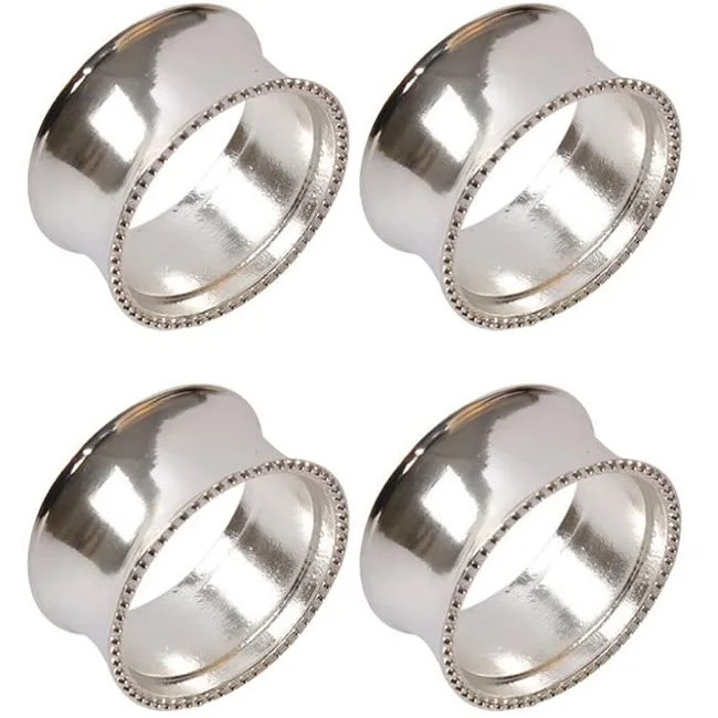 Wholesale Top-Selling Handcrafted Gold Plated Metal Napkin Holder Christmas Table and Wedding Decor New Model Low Price