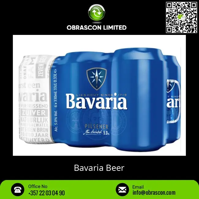 Discounted Market Price of Superior Quality Taste Bavaria pilsener Alcohol Available from Netherlands Supplier