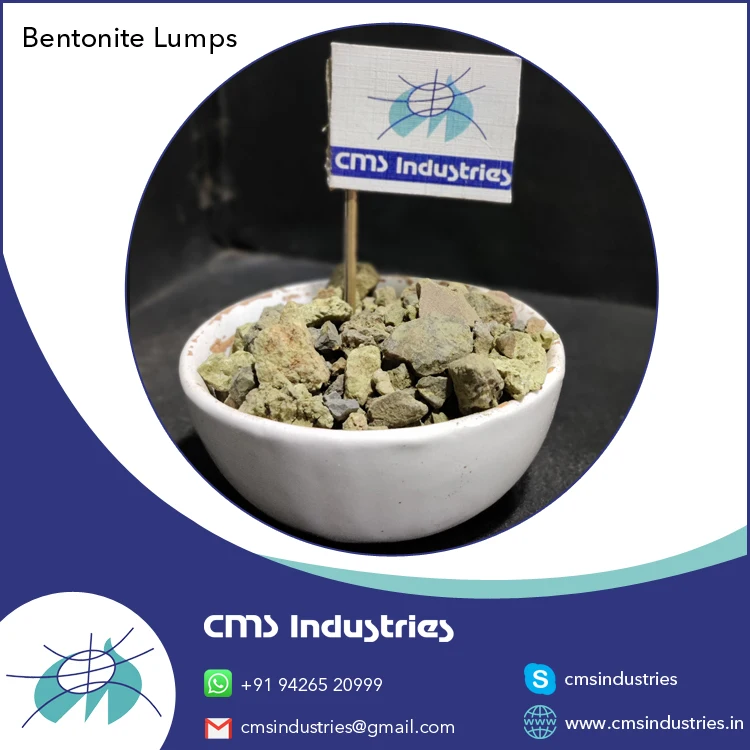 Fair Rate API 13A Section 9 Oil Drilling Bentonite Lumps