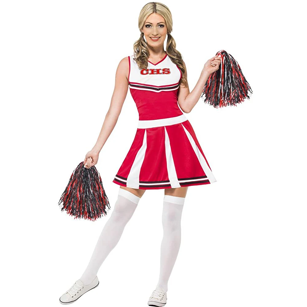 Оптовая цена униформа Cheer leader из полиэстера/спандекса женская для чарлидинга