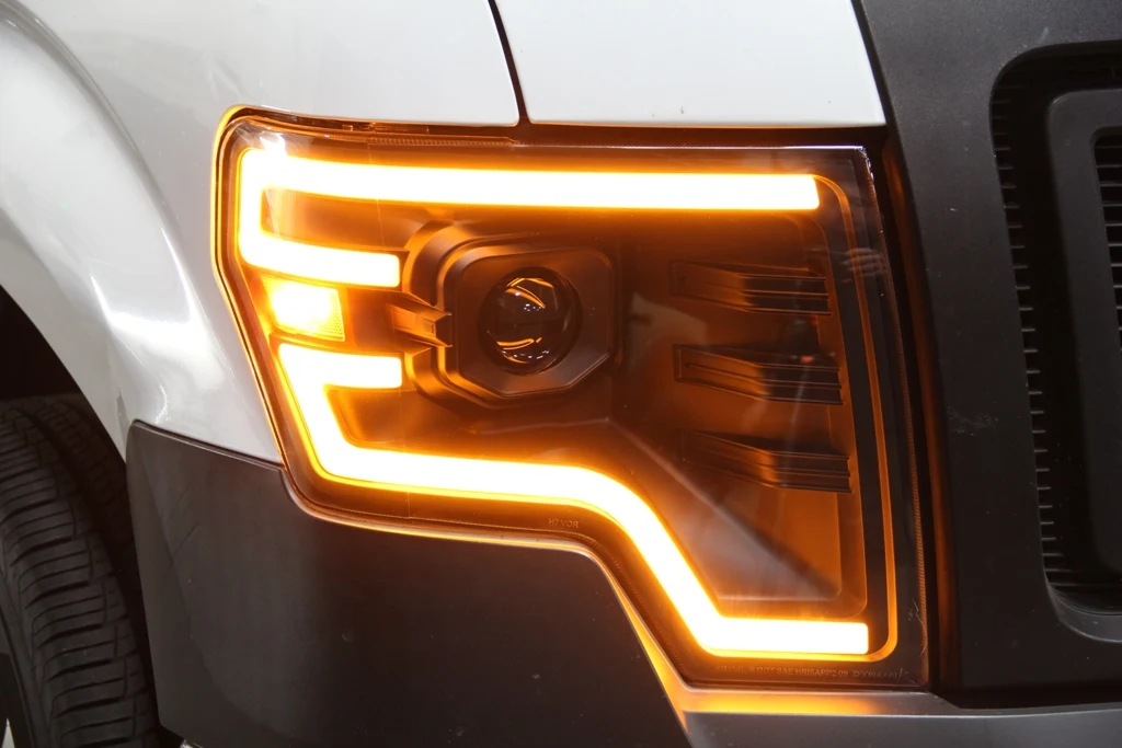 09-13 для Фар FORD F150 (хромированные/дымчатые)