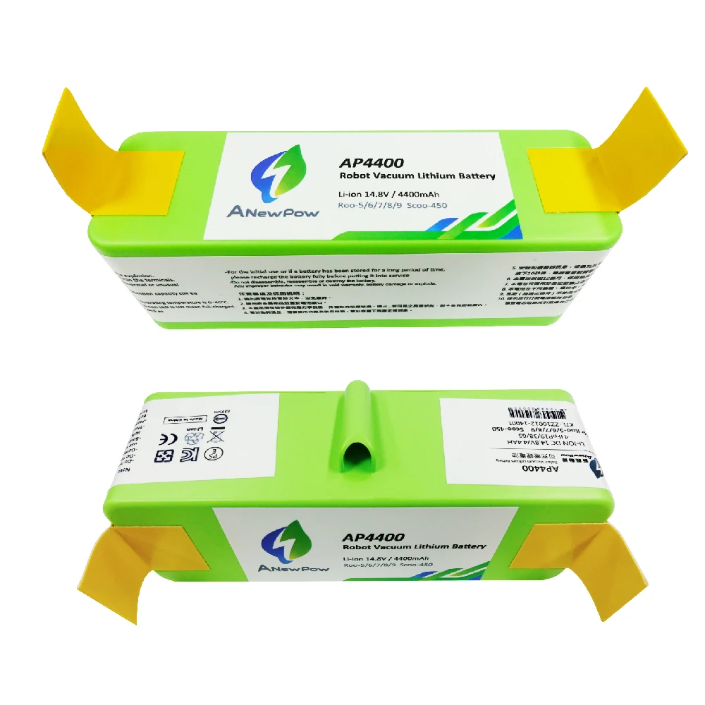 
4400mAh 14.8V with Ultra Lightweight for Vacuum Li-Ion Battery 