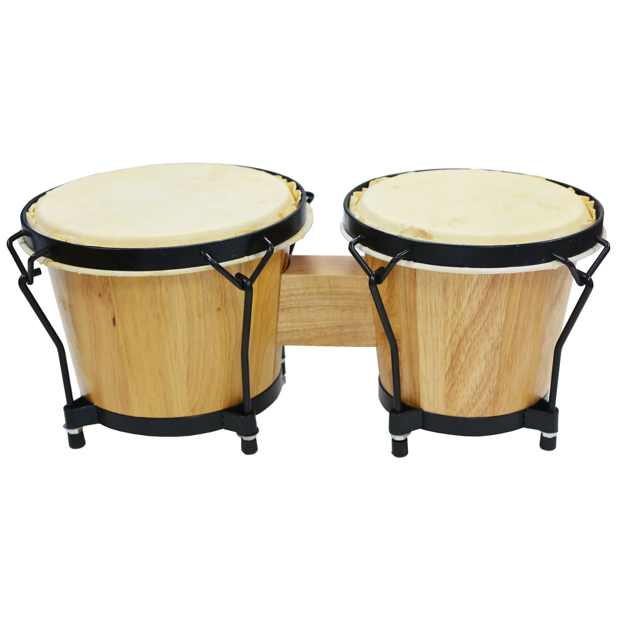 A-Star Bongos 7 Inch and 8 Inch Bongo Drums Wooden Set Percussion Drum
