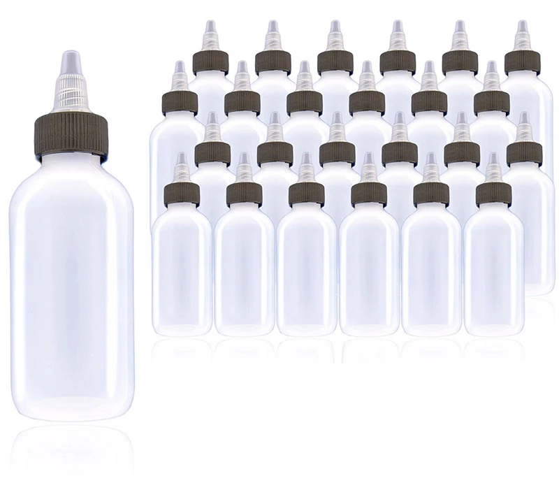 manufacture Glue sauce salad twist off eye dropper bottles plastic 30ml 60ml pointed tip bottle tattoo ink bottles