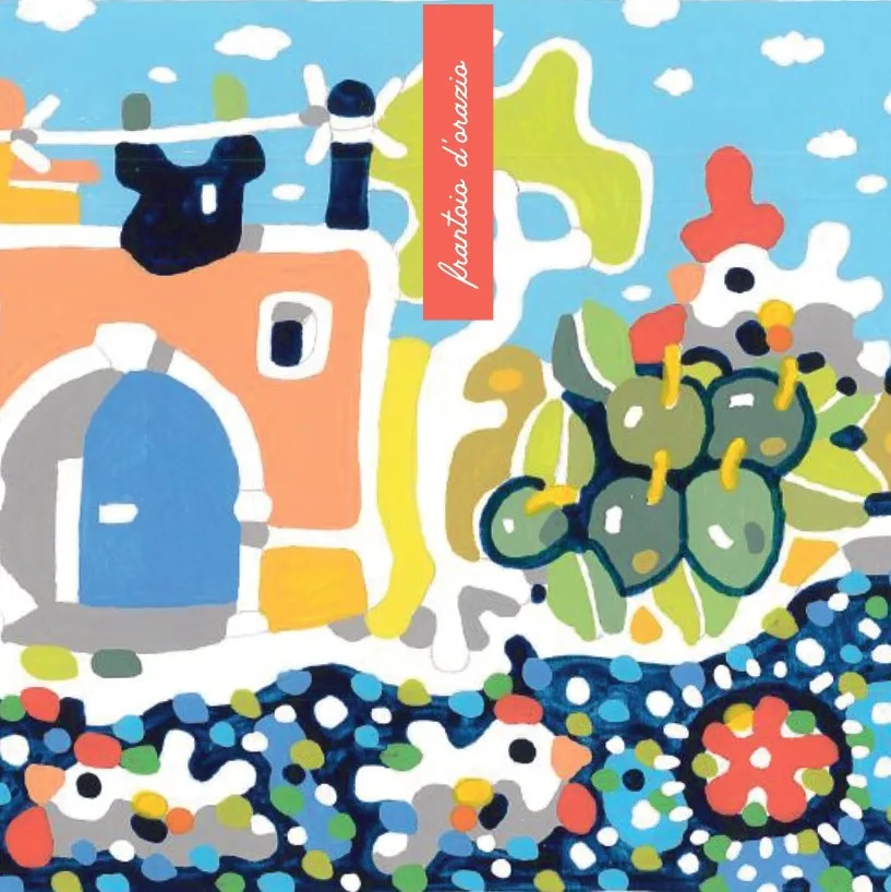 Italian extra virgin olive oil Le 4 stagioni in Puglia PRIMAVERA 500 ml tin bottle Italian design