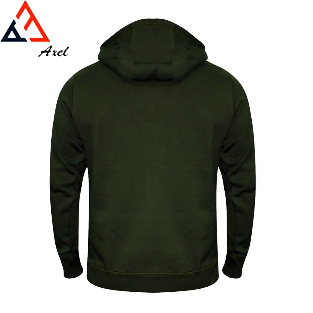 2021 мужские однотонные модные зимние черные толстовки на молнии с логотипом на заказ