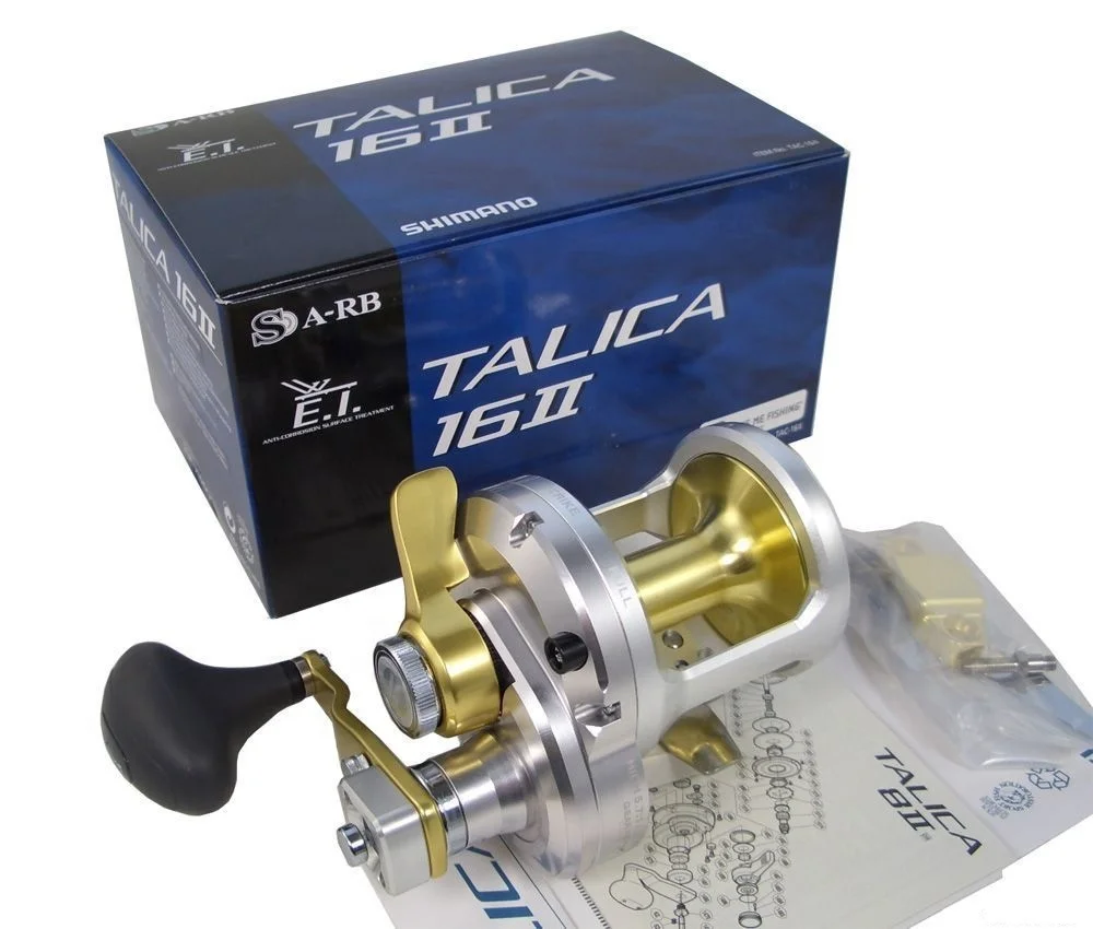 
Factory New Authentic TALICA 16 II TAC-16II 2-Speed Fishing Reel 