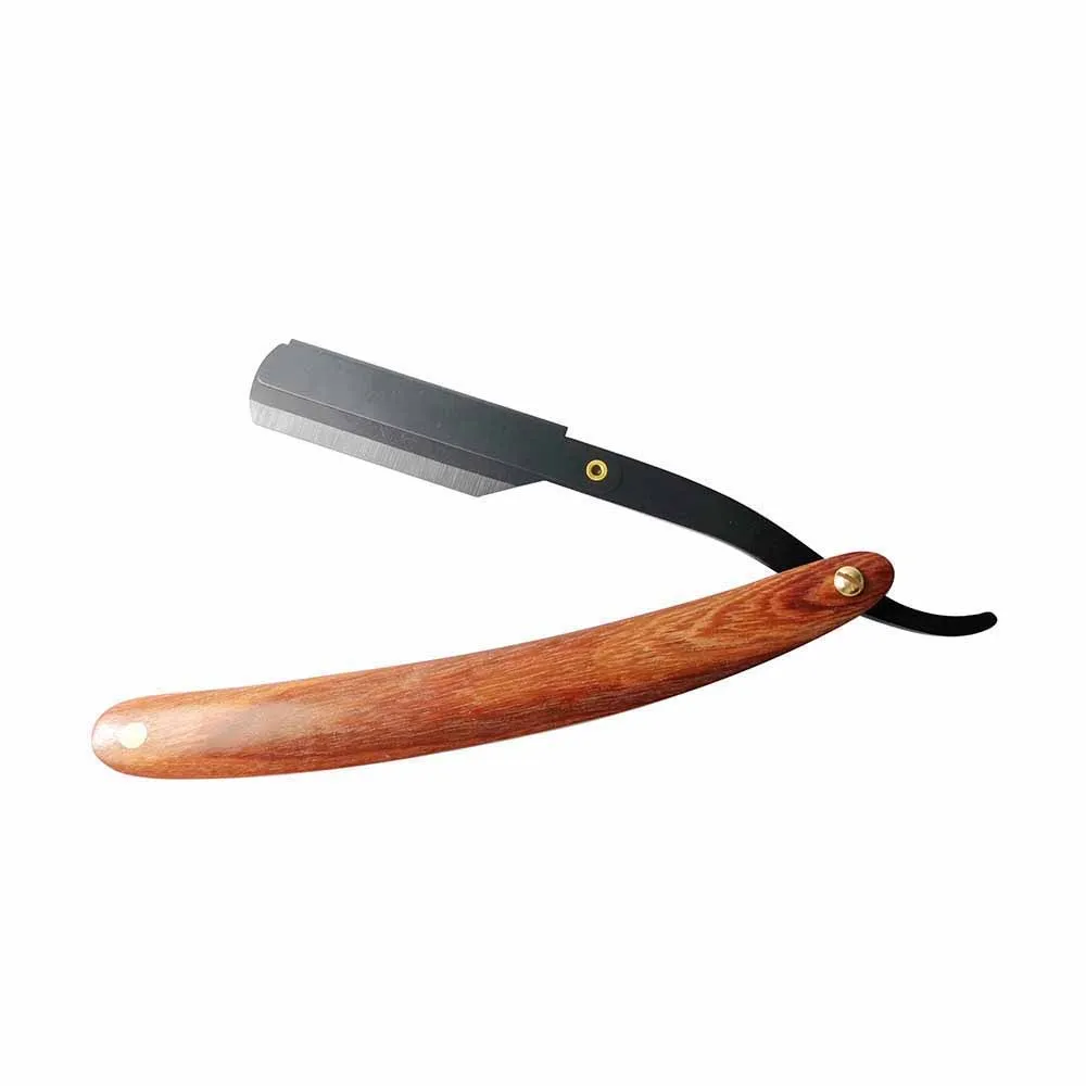 Новая складная бритва из нержавеющей стали для бровей и бороды, бритва, инструмент для профессионального парикмахера, бритва с прямыми краями