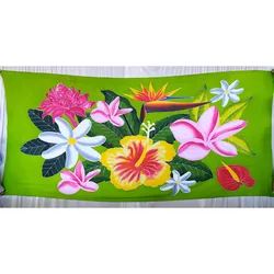 Best Seller Handpainted Hawaiian Sarong Pareo Beachwear Cover Up 100% Rayon HP176-001R1