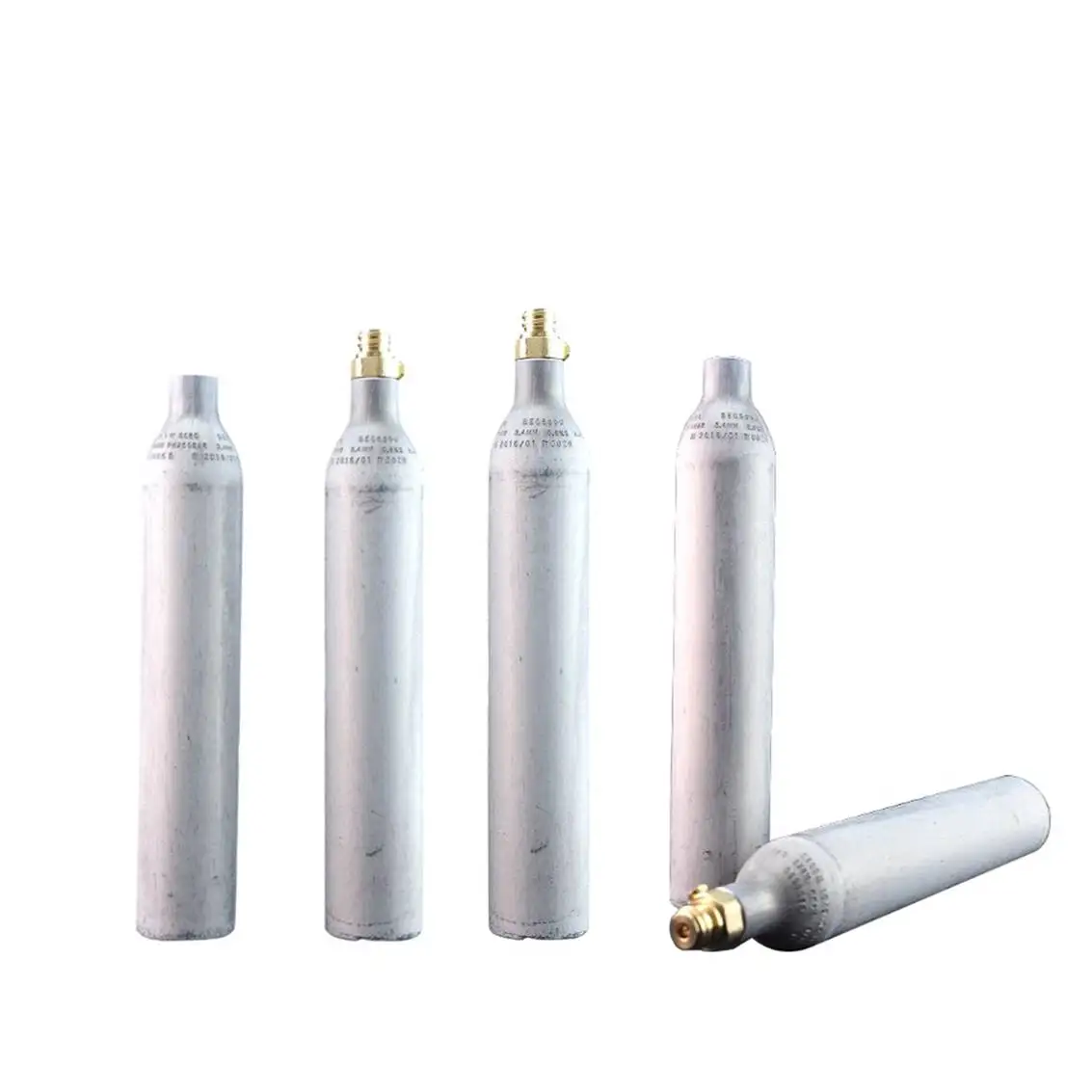 hot sale 0.6L food grade soda co2 storage tank cylinder with valve for soda machine