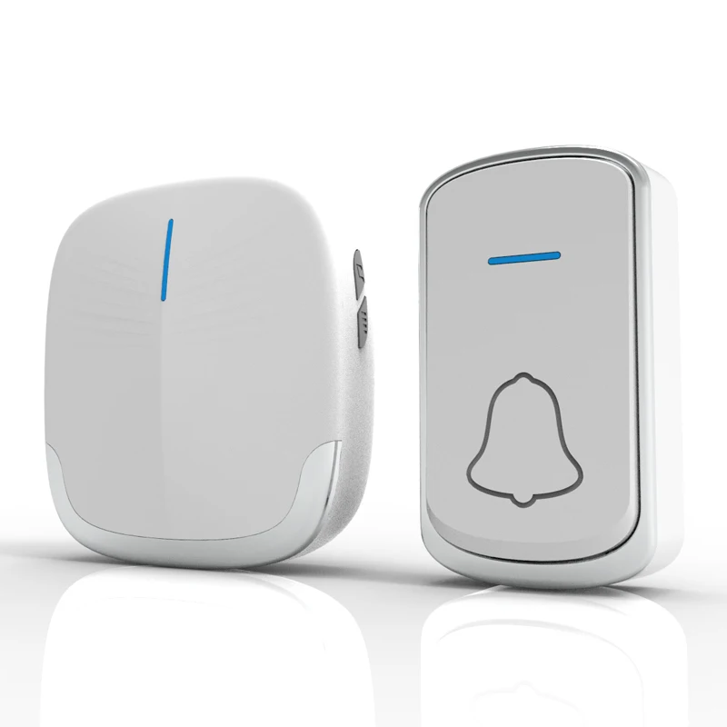 Громкий промышленный звонок для ворот с бесплатной кнопкой в виде животного, дверной звонок, многофункциональный комнатный беспроводной дверной звонок с Wi-Fi