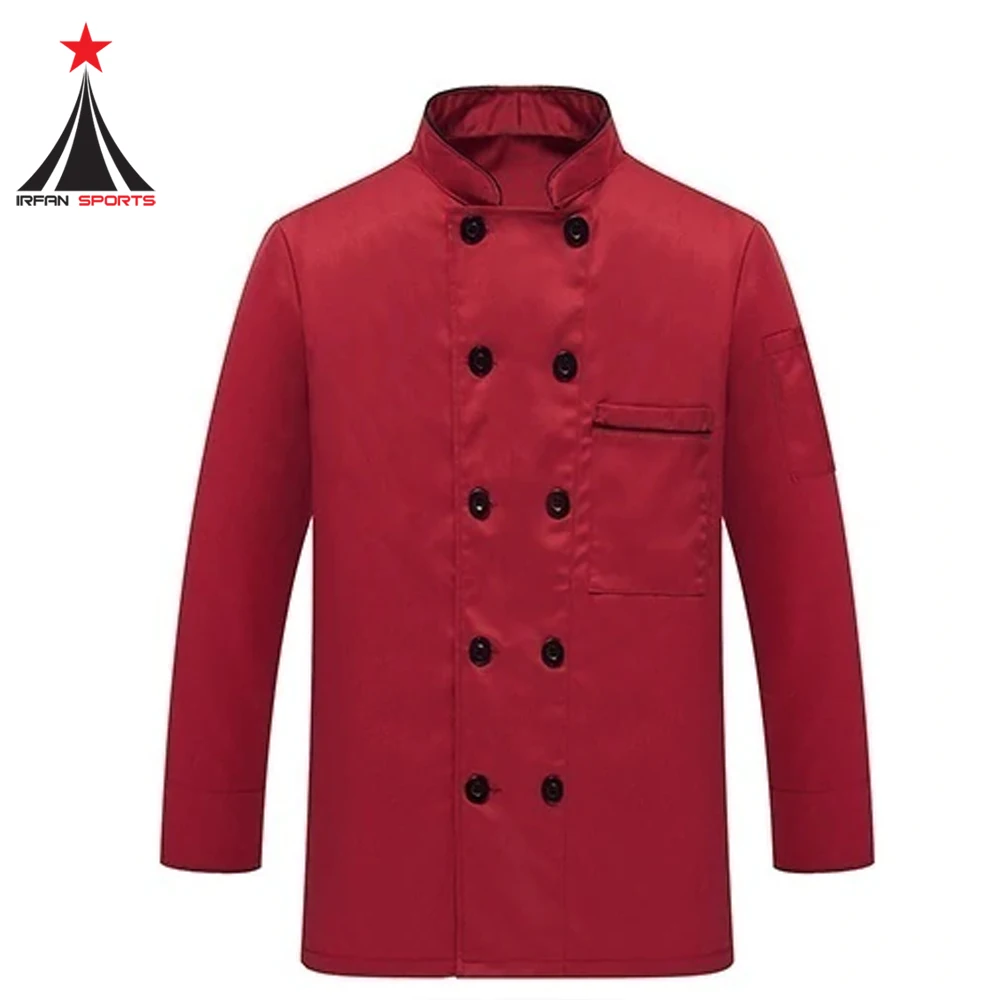 Long Sleeve Latest Design Fashion Style Chef Uniform, Chef Jacket, Chef Coat For Restaurant In Reasonable Price