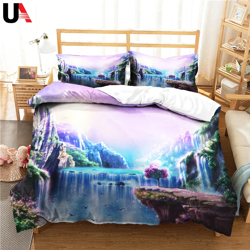 Professional Printing 2020 new design 3D digital print bedding set