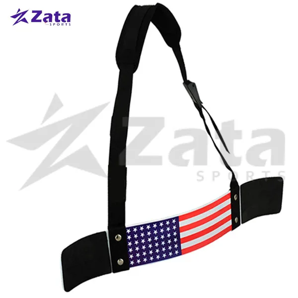 
Weightlifting hot selling nylon exercise custom logo gym arm blaster 
