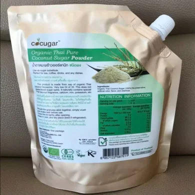 Органический сахарный сироп с кокосовым цветком