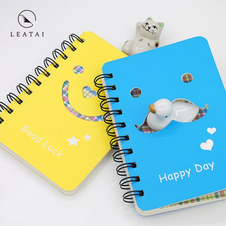 
Custom small pocket size spiral binding notebooks 