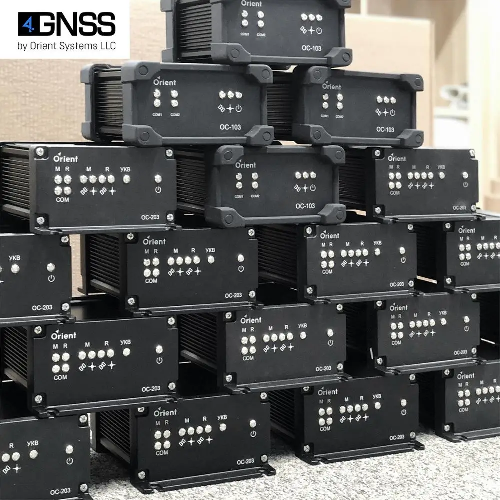 
Dual antenna 4GNSS OS-203 receiver Heading RTK GPS with IMU inertial gnss, from the manufacturer 