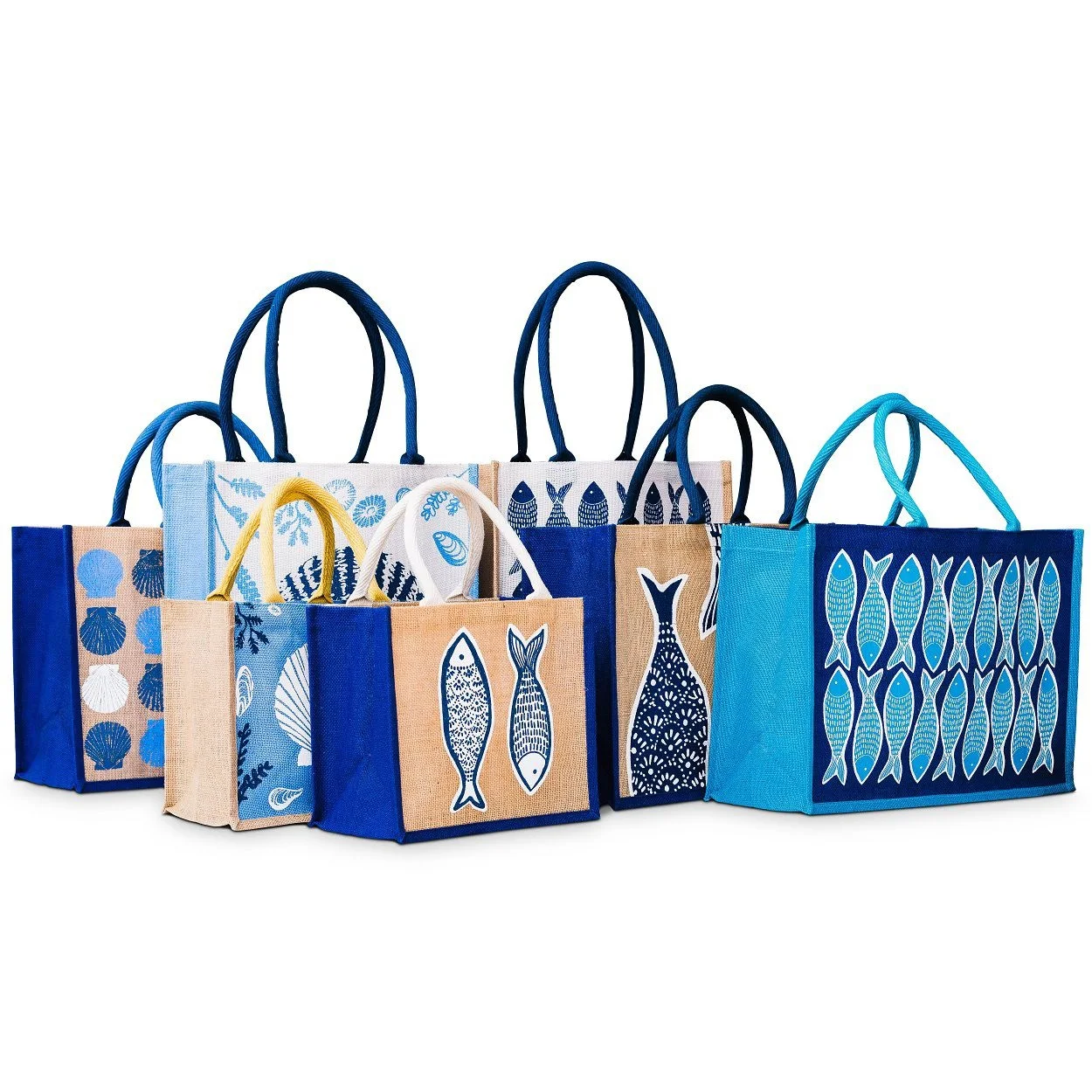 
Low Price Wholesale Eco-Friendly Jute Shopping Bag Custom Hand Tote Bang Beach Handle Bag 