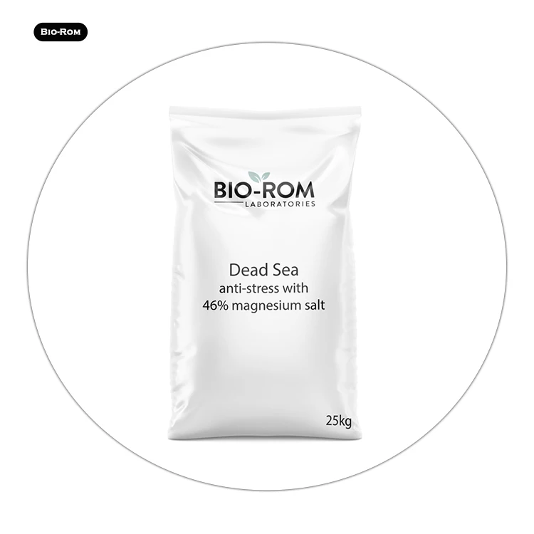 Highest Selling Rich Minerals OEM Brand 100% Natural & Organic Bulk Dead Sea Bath Salt 46% Magnesium