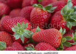 Fresh Strawberries Fruits