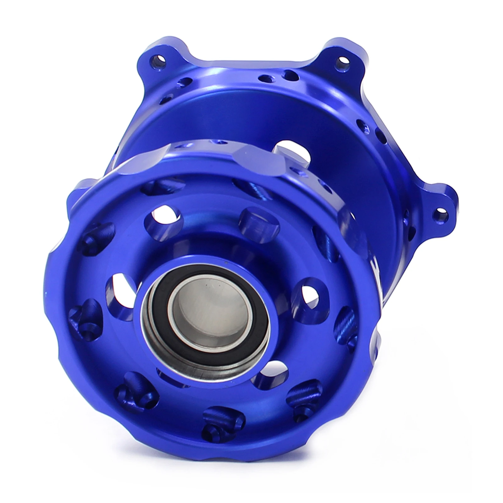 KKE Мотоцикл CNC алюминиевый супермотард концентратор набор совместим с YAMAHA YZ125/250 1999-2021 YZ250F YZ450F 2003-2020 синий