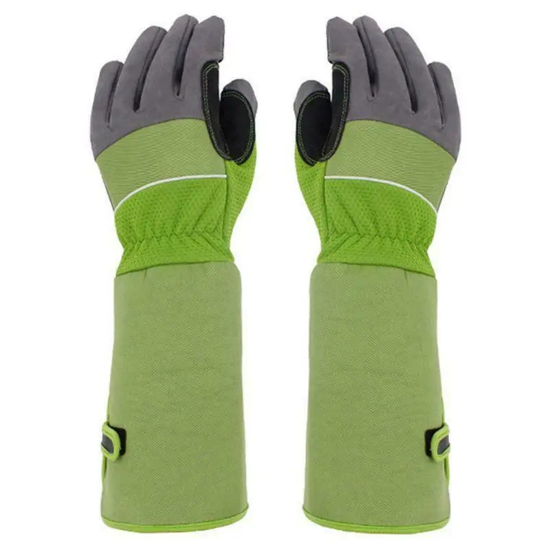 Outdoor Hand Protection Tig Barbecue Extra Long Forge Suede Grill Safety Kitchen gloves Work Welding Leather Gloves