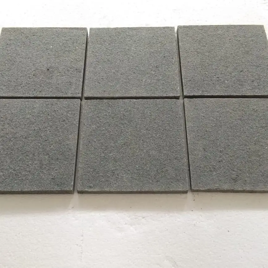 Серая каменная плитка Andesite-базальтовый Кварц высокого качества