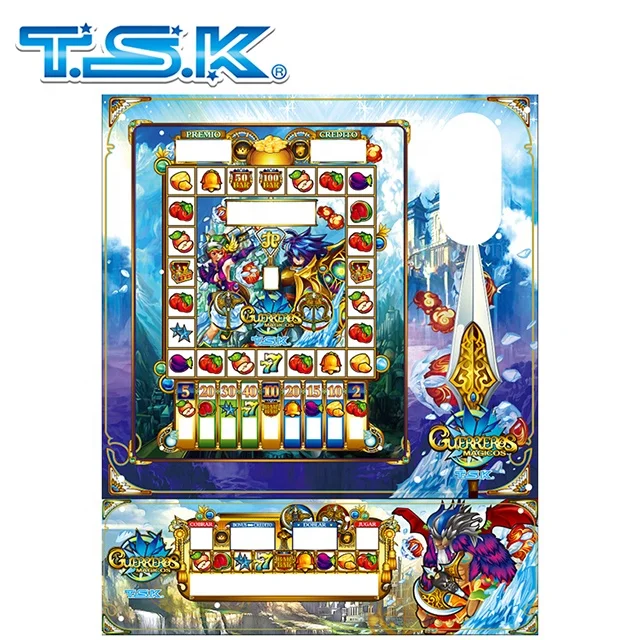Guerreros Magicos I GM1 : TSK Taiwan Arcade gaming mini mario coin pusher game machine