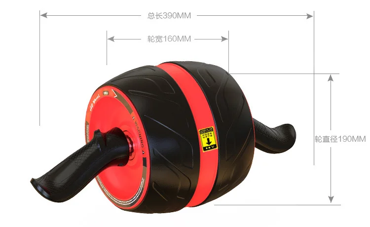 Ab Wheel Roller with Knee Pad Pro Fitness Equipment Ab Workout Machine Exercise Equipment Home Gym Core Training