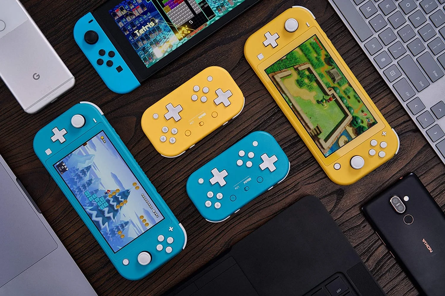  Оптовая продажа ретро 8bitdo беспроводной и 2 4G версия джойстик V3 аркадная игра Стик для переключатель & окна паровой
