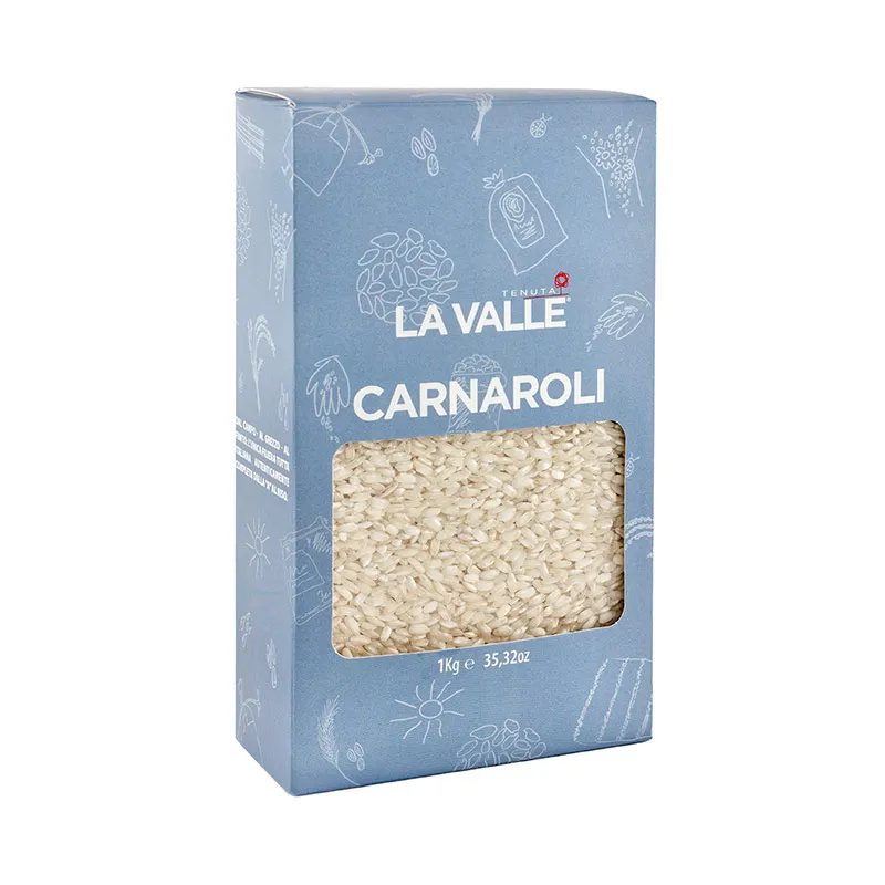 
 Рис Carnaroli Tenuta La Valley характеризуется низкой липкостью и высокой устойчивостью к приготовлению пищи.  