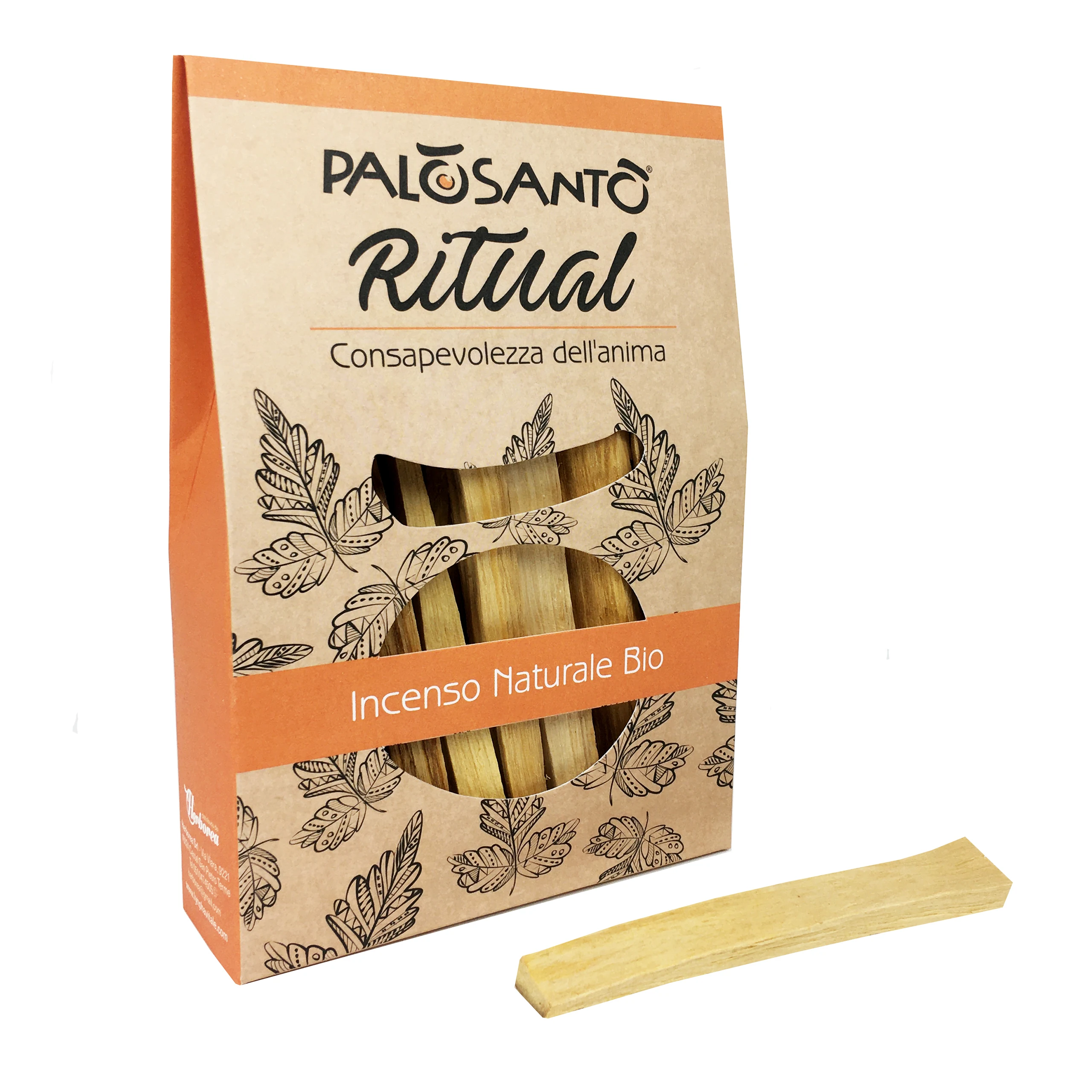 High Quality Natural Incense Sticks - Palo Santo Sticks from Ecuador - Private Label PALOSANTO Ritual - 15 Sticks per Pack