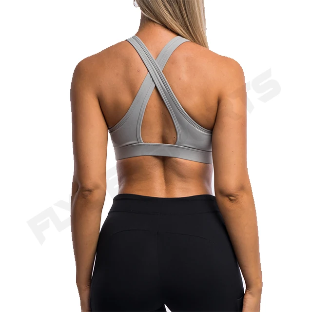2022 Custom Women Fitness High Waist Sport Workout Clothing Sports Active Wear Seamless Acitvewear Yoga Bra