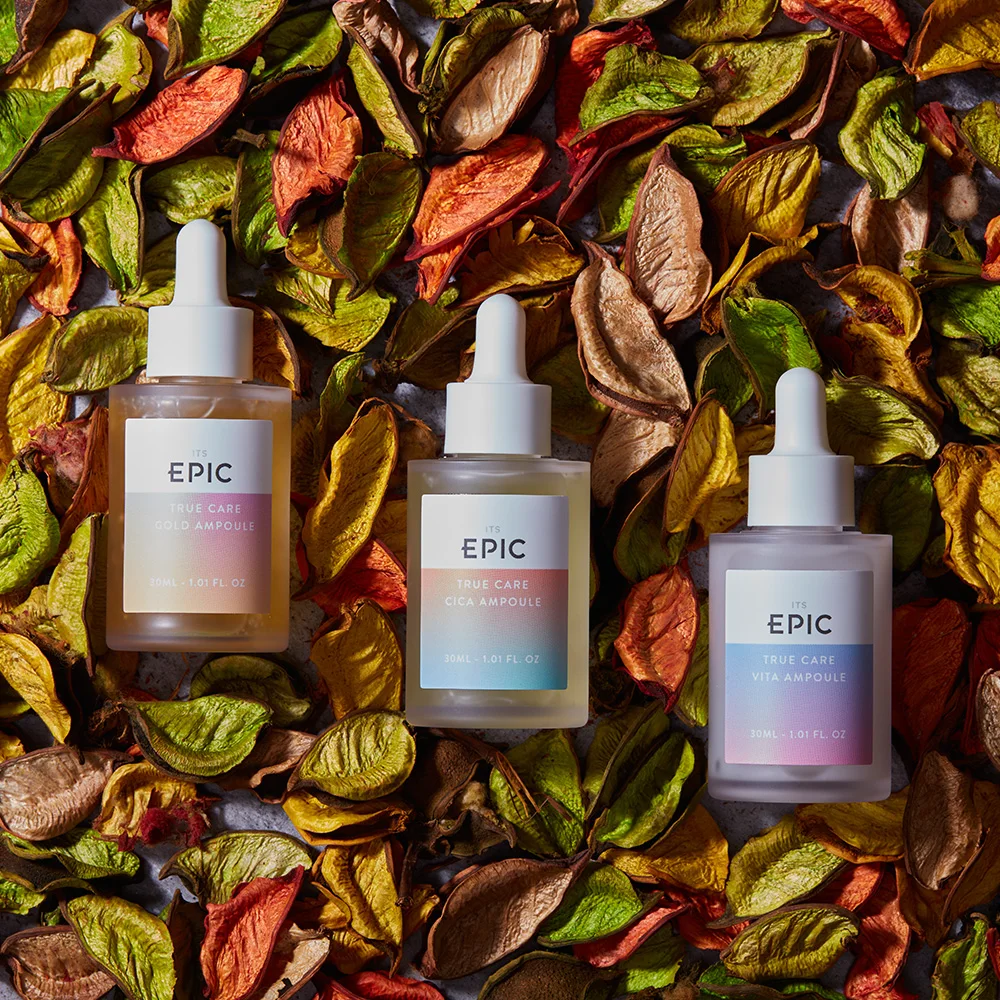 ITSEPIC True Care Gold Ampoules (30ml 1.01fl oz) Anti-Trouble, Anti-Wrinkle, Skin Elasticity, Skin Tone Up