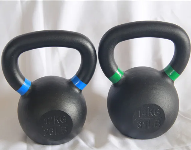 Factory Direct Sale Cast Iron Kettlebell Set Manufacturer with Custom Logo