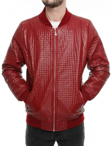 Vintage Pilot Shearling Leather Jacket Aviator Flight Fur Winter Bomber Sheep Skin Jacket For Men