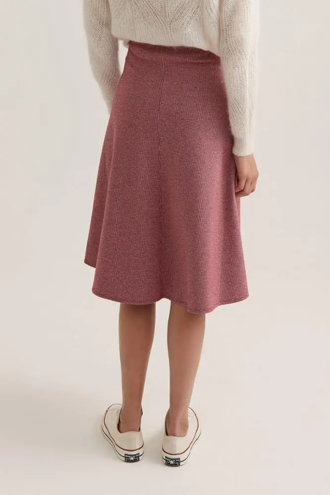2019 autumn and winter skirts woolen long section large pendulum A-line skirt high waist large size winter skirt