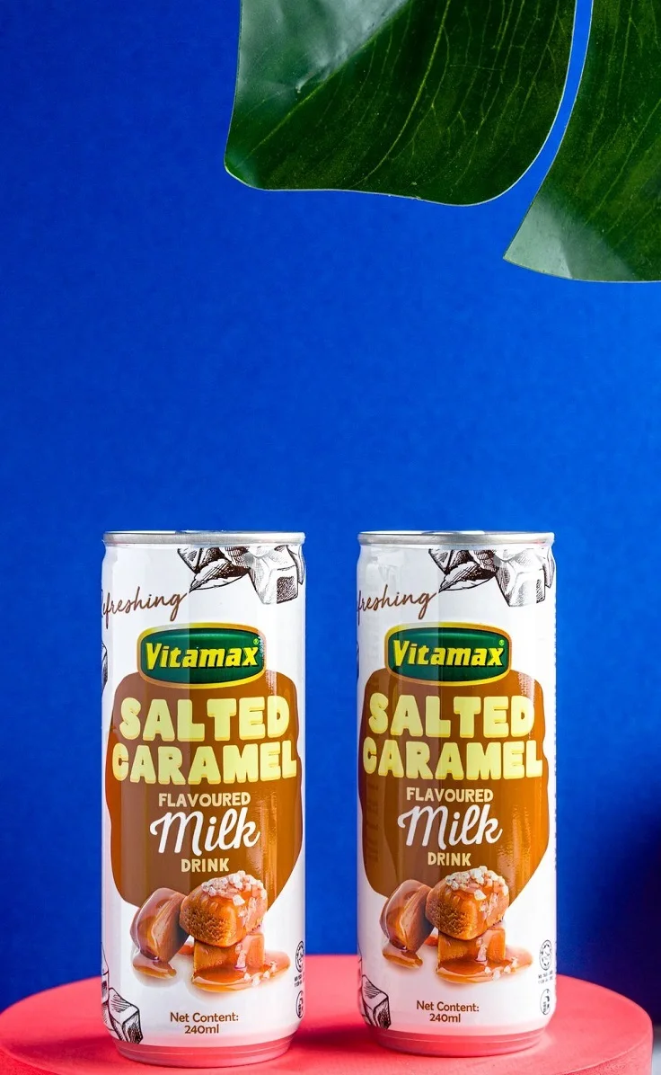 Оригинальный производитель смешанное ароматизированное молоко детский десертный напиток насыпью витамин соленая карамель 240 мл x 24c