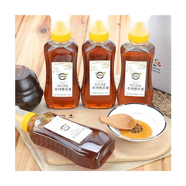 Mild Korean Rice Syrup Grain Cooking Syrup Product Additive Free Natural Food Liquid Syrup Made in Korea