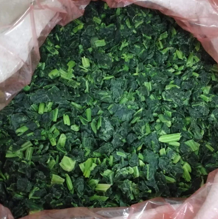 
100% HIGH QUALITY IQF Frozen Spinach / Fresh Spinach Vegetable Bulk Organic Spinach 