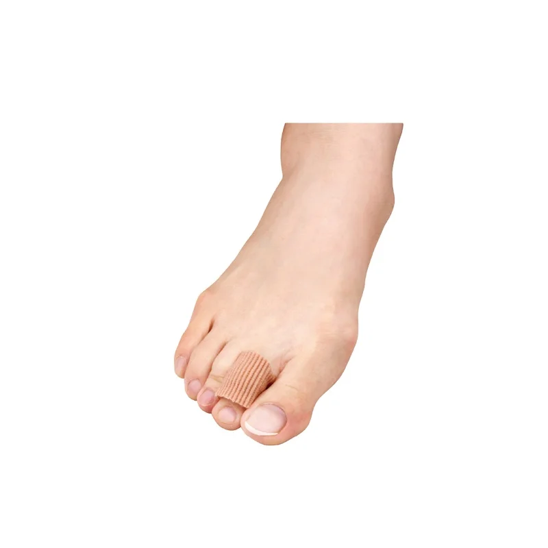 
Taiwan Super comfortable relieve pain from corns, blisters, and calluses fabric soft toe tube protector Gel corn pad 
