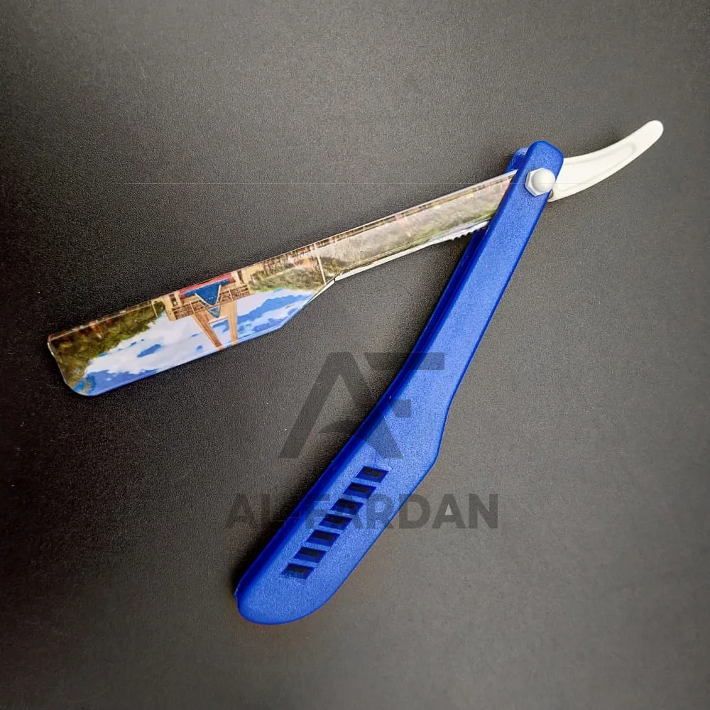 Top Selling Shaving Razor Light Weight Wholesale High Quality Exposed Blade Plastic Handle Barber Straight Razor