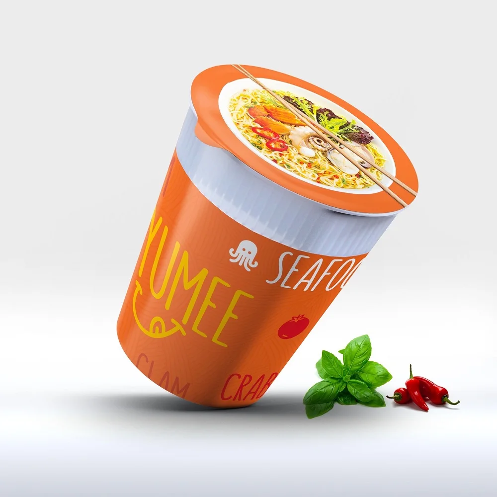 YUMEE Instant Noodles 65g Per Cup Vietnamese Noodles Nice Packaging and Good Taste