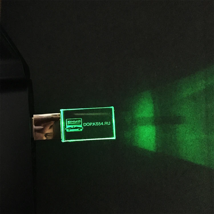 Logo Luminous usb flash drive 64 gb 16gb wholesale pendrives2.0 3.0 novel Promotional gifts Led light usb c stick