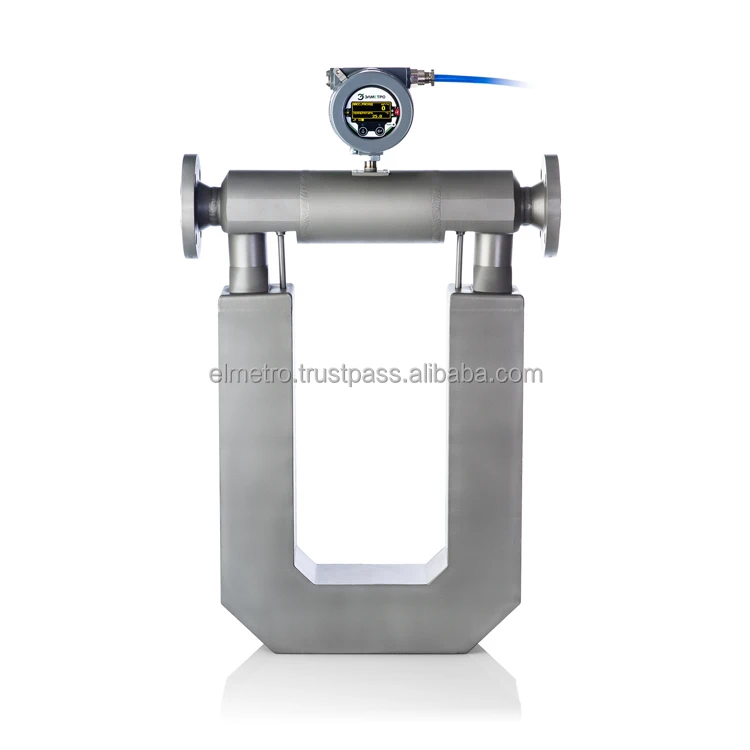 Sensitive Coriolis flowmeter with extended functional and performance characteristics, gas flow meter