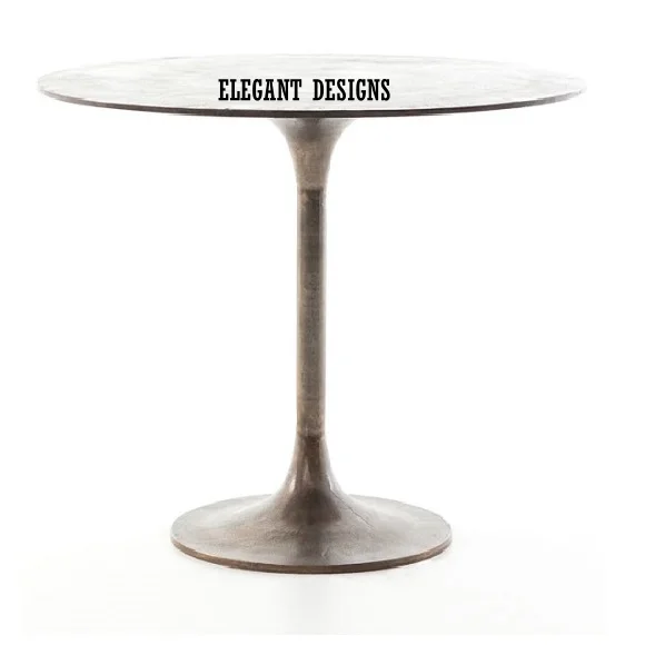 Кофейный столик для дома и сада, используется уличная декоративная Классическая качественная высокая алюминиевая Современная дизайнерская гостиная стол