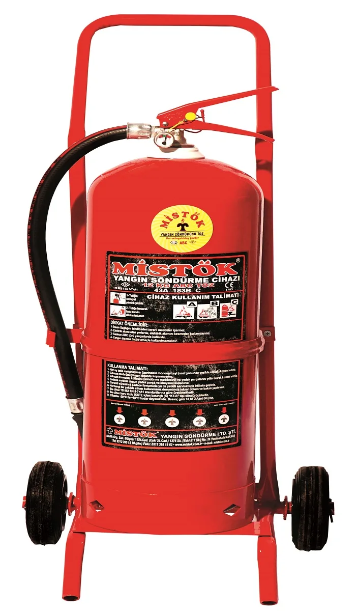 12  kg fire extinguisher A-06 MISTOK Firefighting Equipment best seller 2020 ABC dry powder 90%