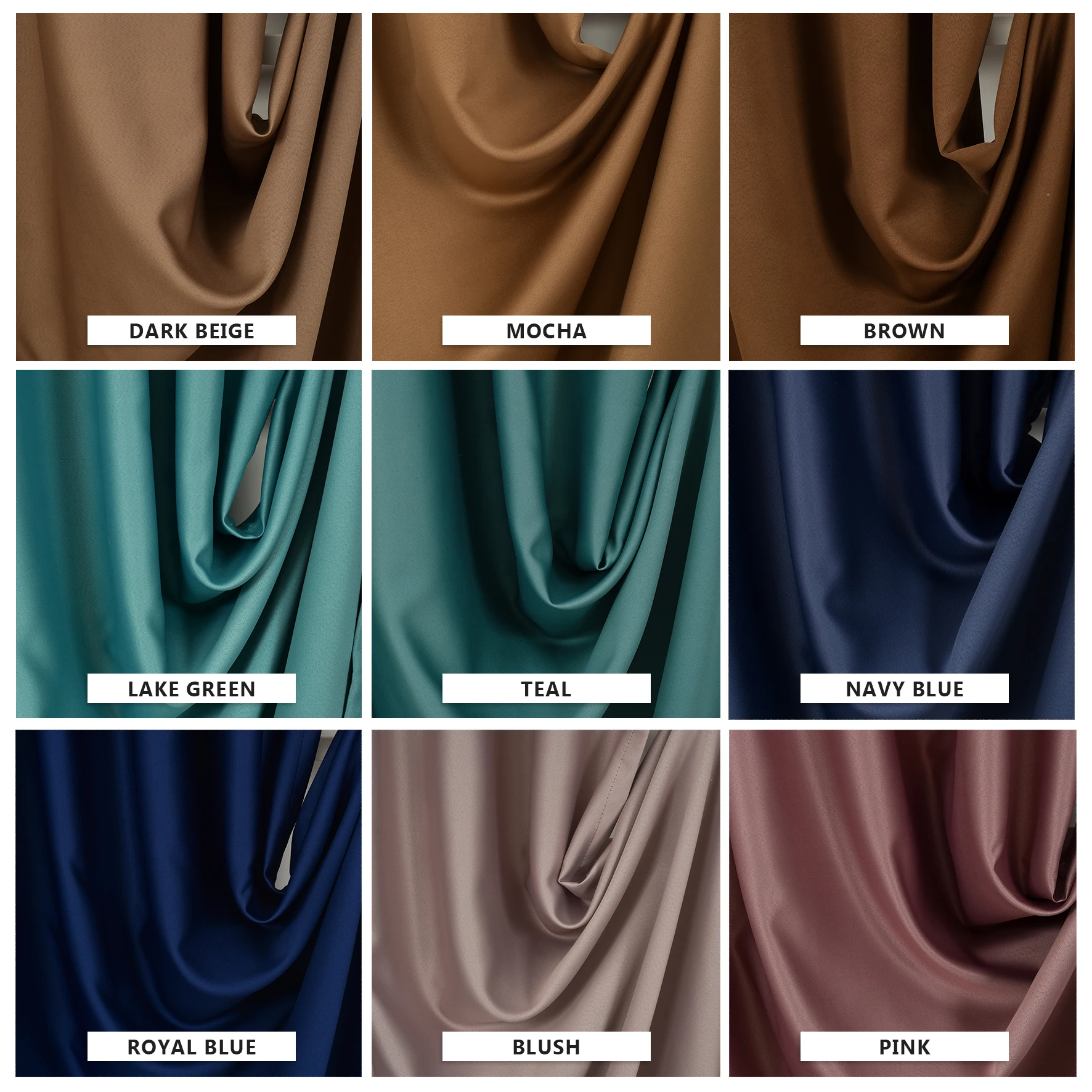 Оптовая продажа Прямая поставка розовая ткань для декоративных окон светонепроницаемые шторы занавески и спальни по индивидуальному размеру